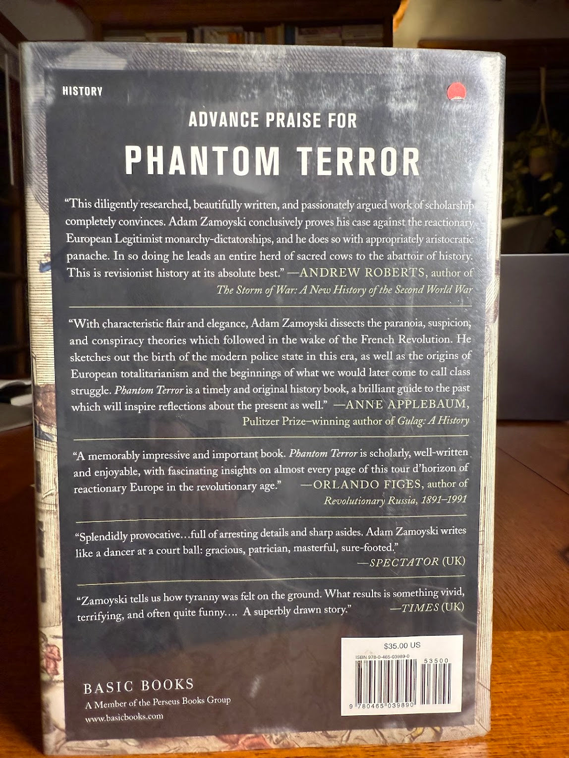 Phantom Terror by Adam Zamoyski