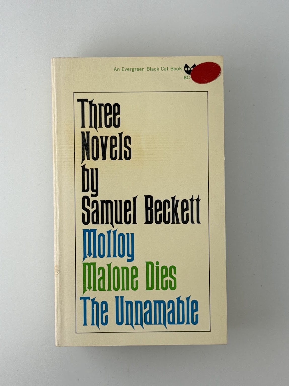 Three Novels by Samuel Beckett