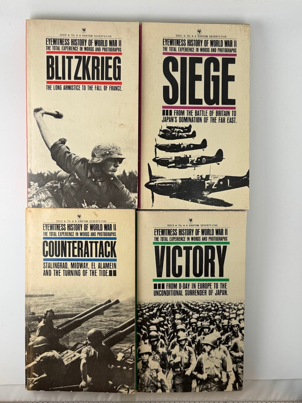 Eyewitness of World War 2 Volumes 1-4