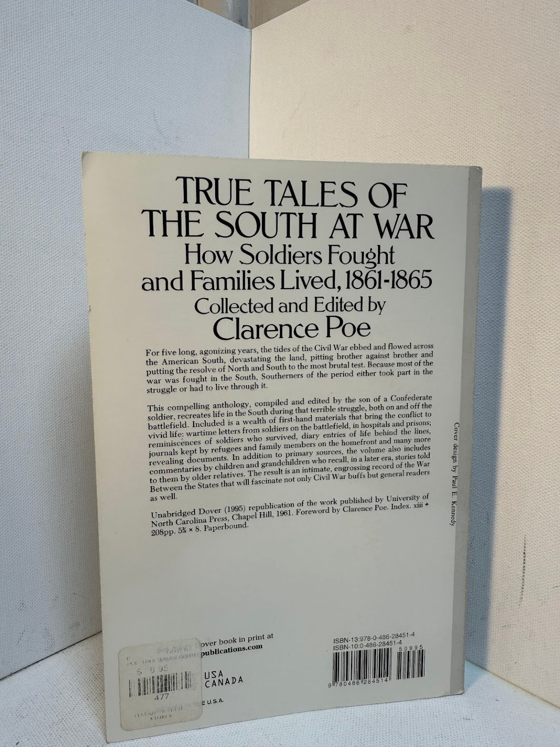 True Tales of the South at War edited by Clarence Poe