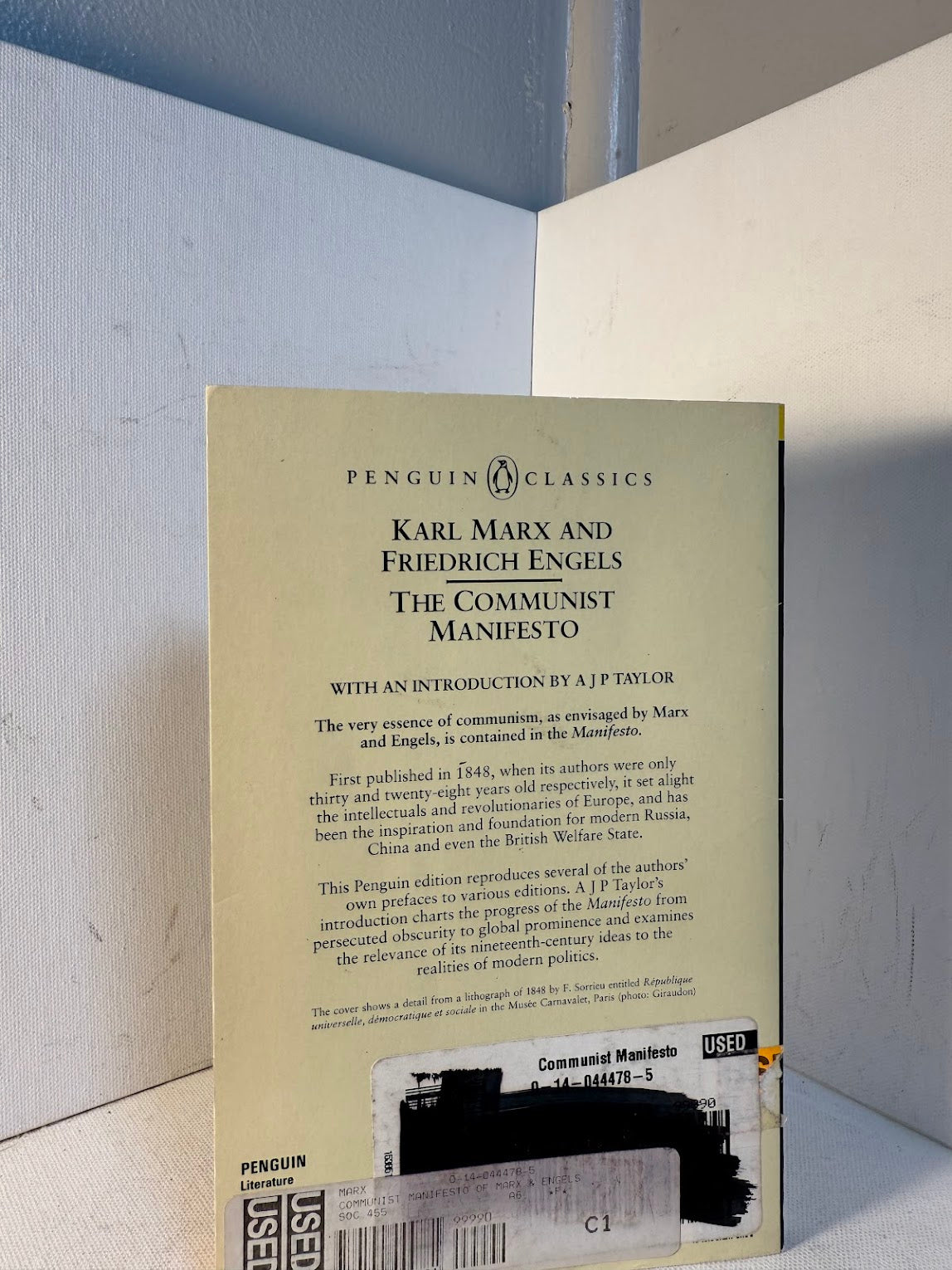 The Communist Manifesto by Marx and Engels