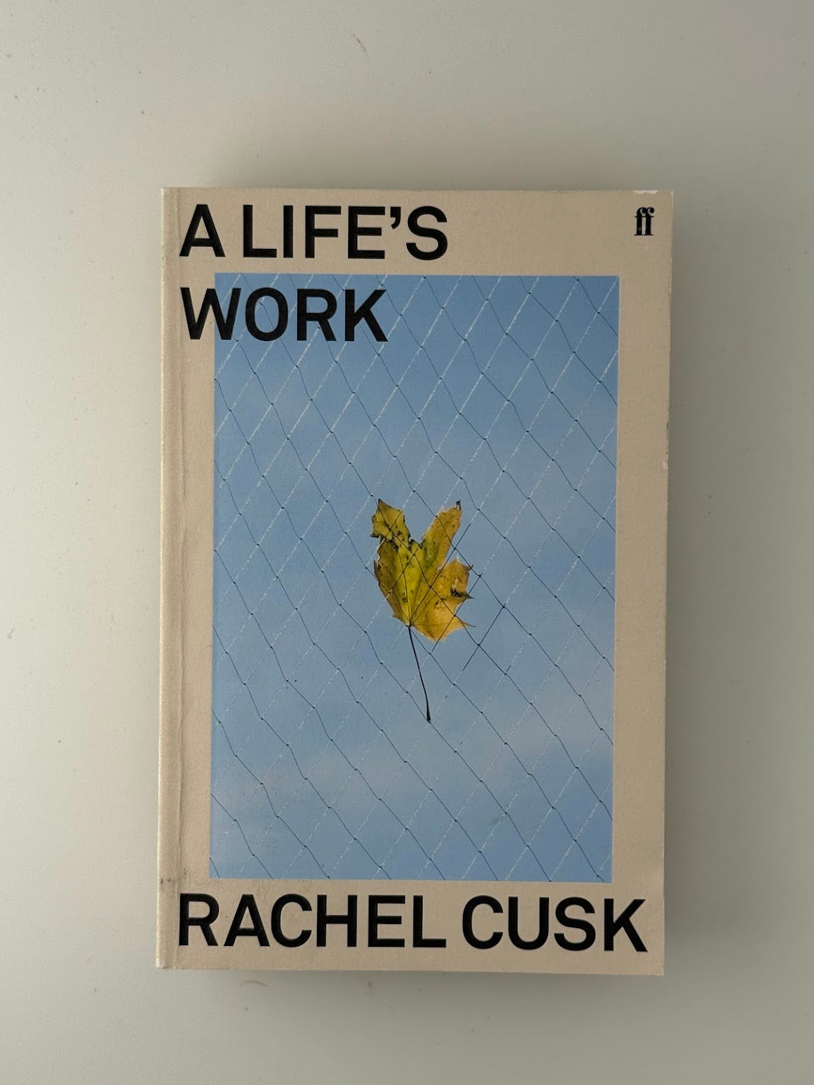 A Life's Work by Rachel Cusk