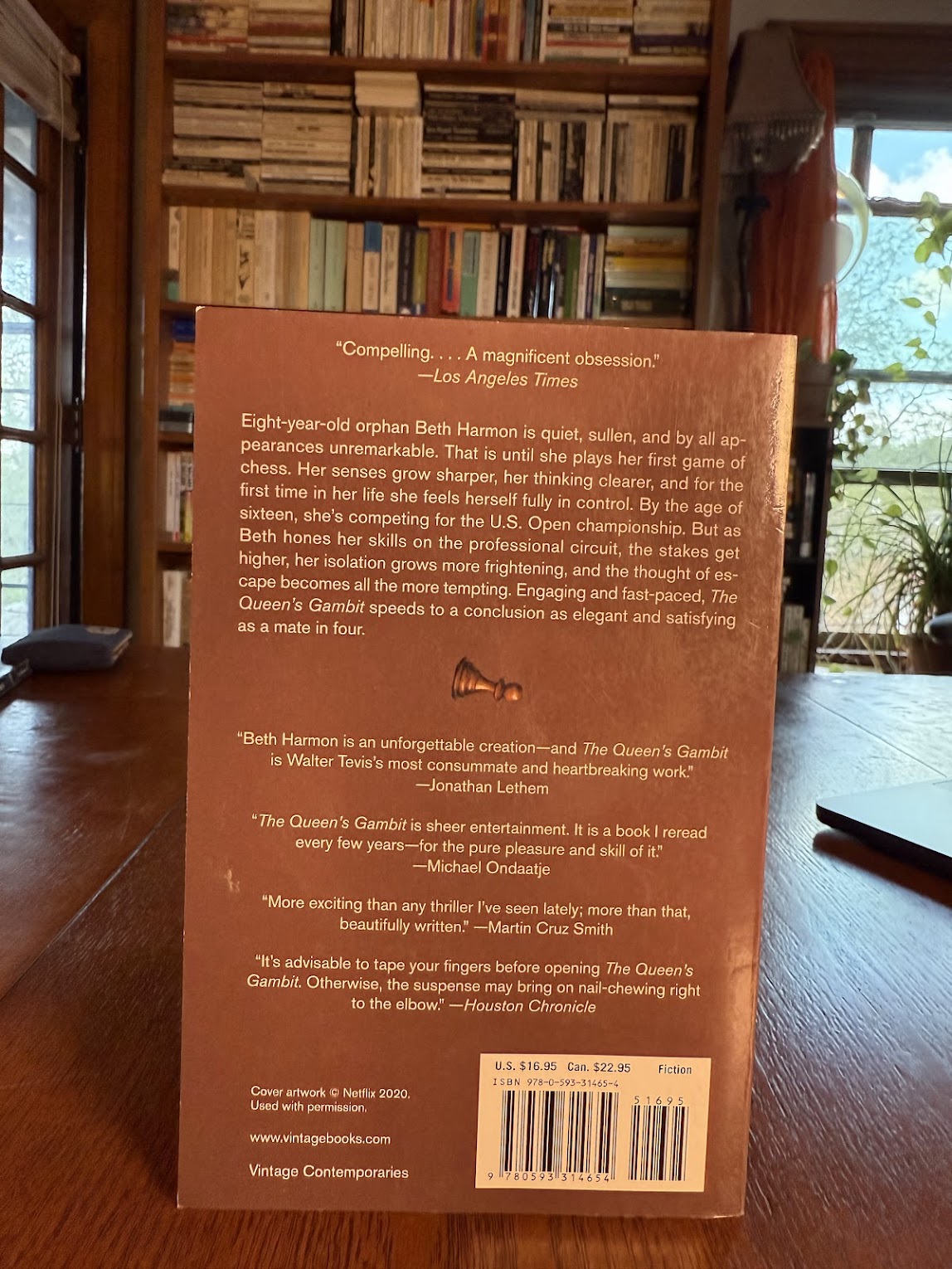 The Queen's Gambit by Walter Tevis