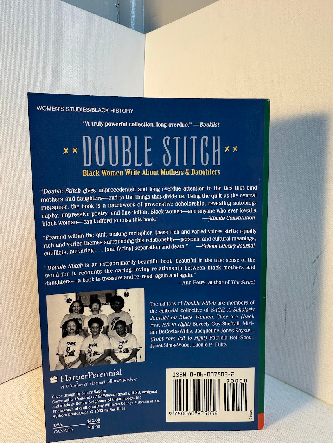 Double Stitch - Black Women Write About Mothers & Daughters