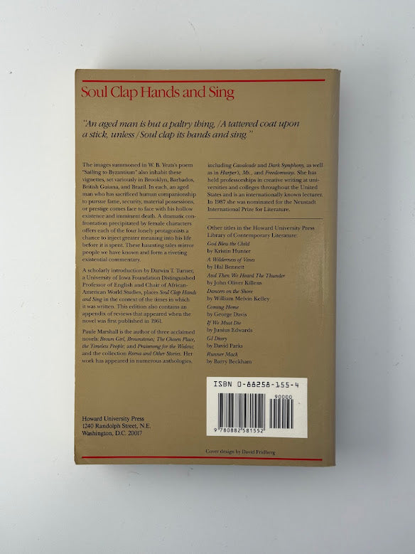 Soul Clap Hands and Sing by Paule Marshall