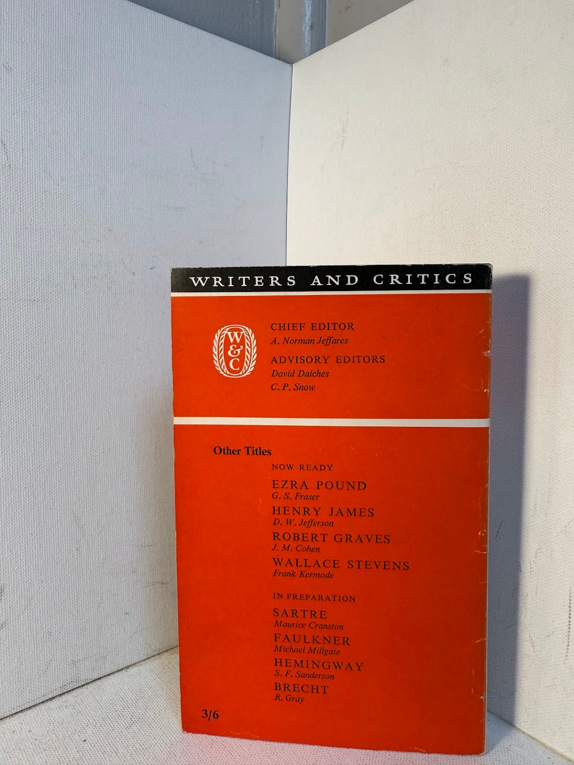 Wallace Stevens by Frank Kermode