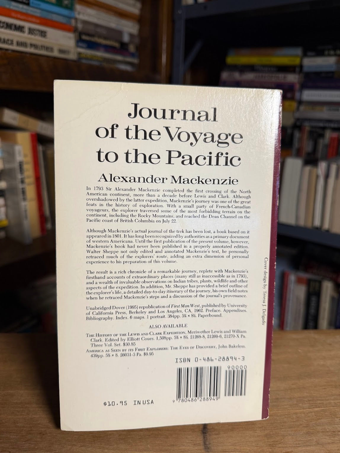 Journal of the Voyage to the Pacific by Alexander Mackenzie
