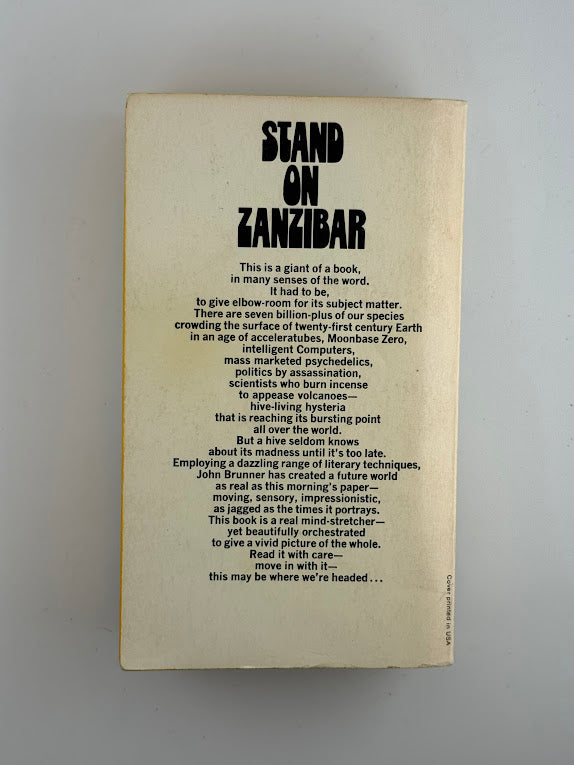 Stand on Zanzibar by John Brunner