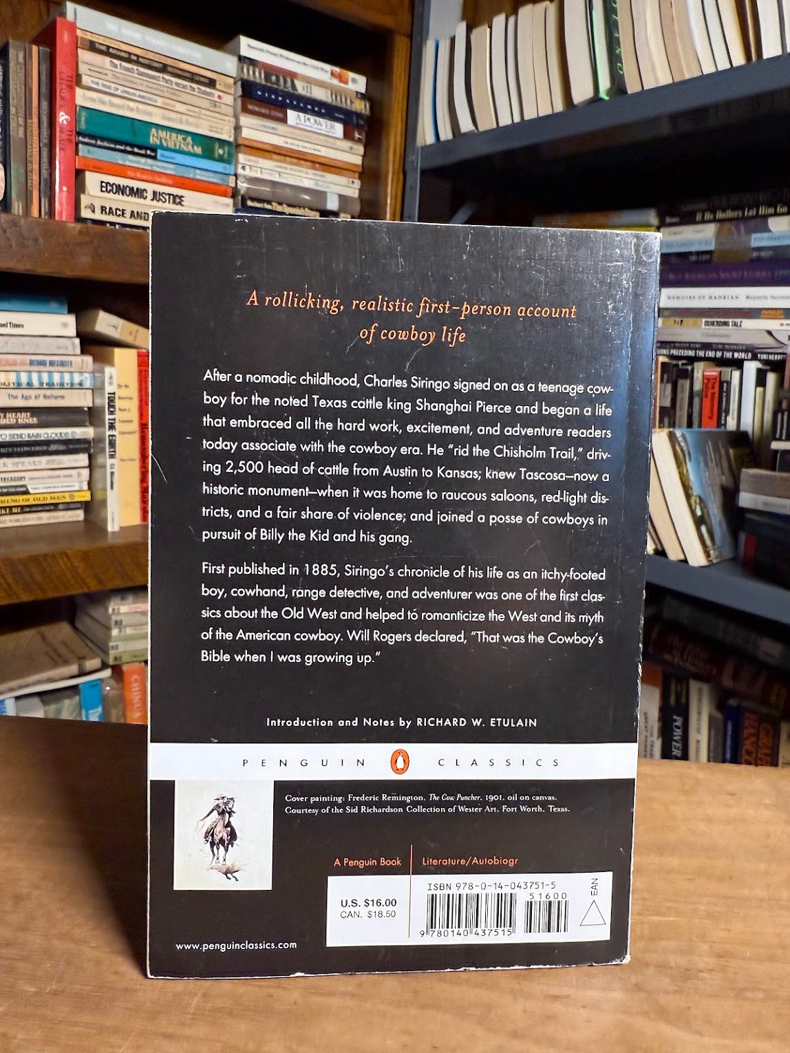 A Texas Cowboy by Charles A. Siringo