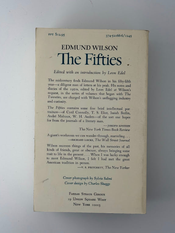 The Fifties by Edmund Wilson