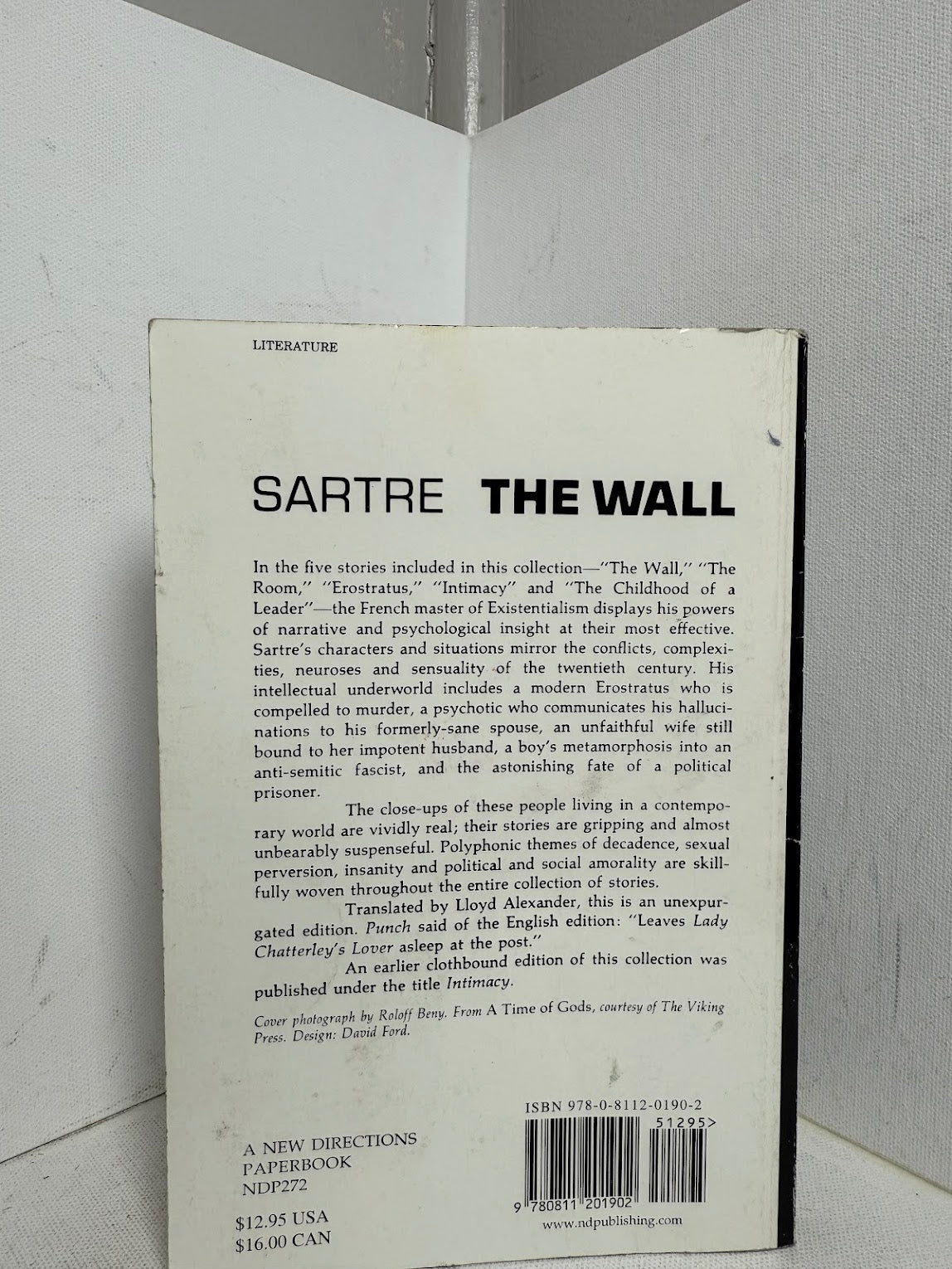 The Wall by Jean Paul Sartre