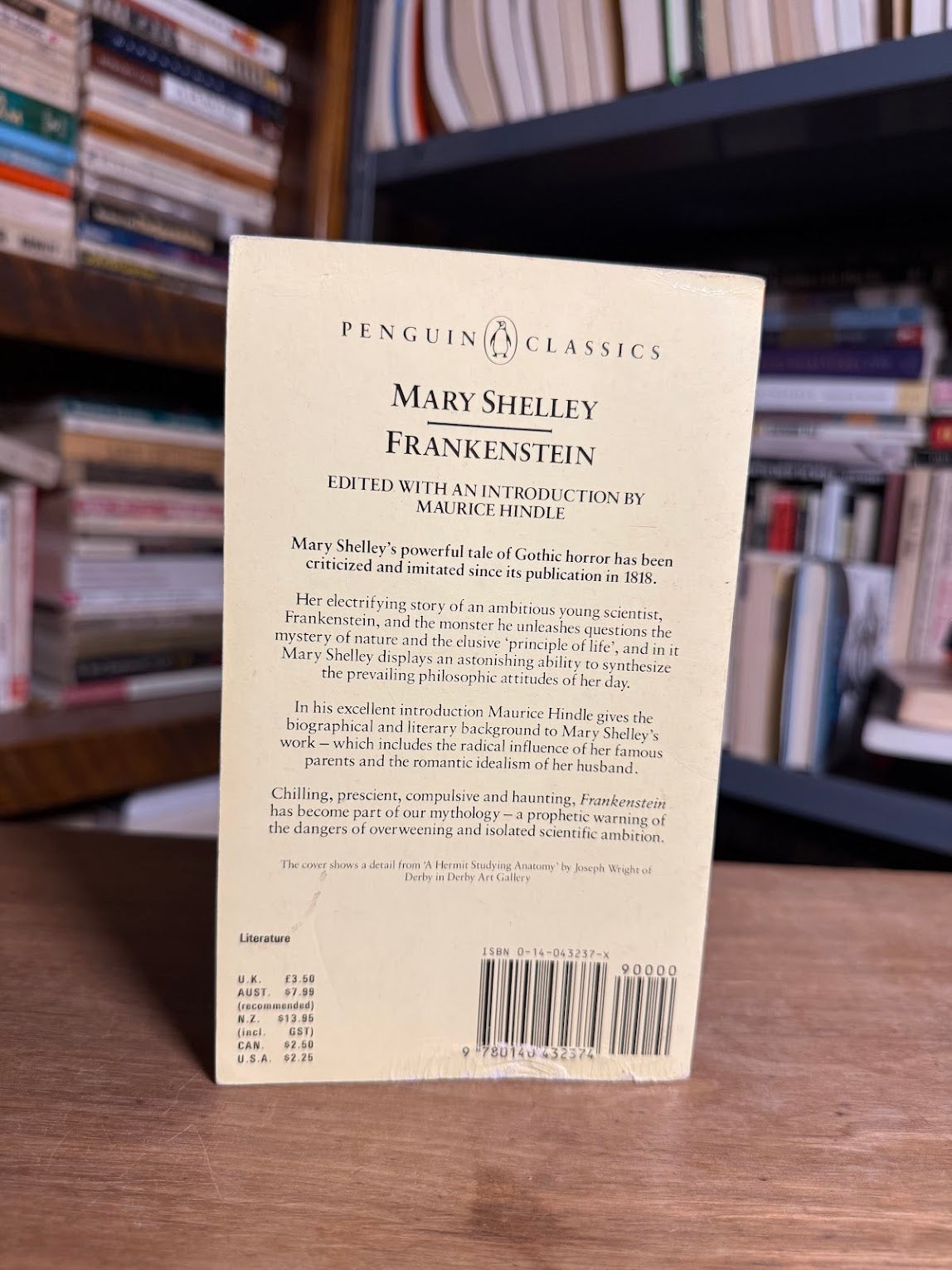 Frankenstein by Mary Shelley