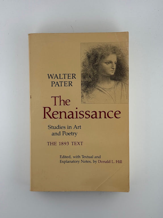 The Renaissance by Walter Pater