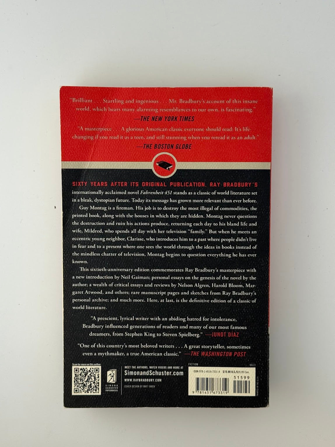 Fahrenheit 451 by Ray Bradbury