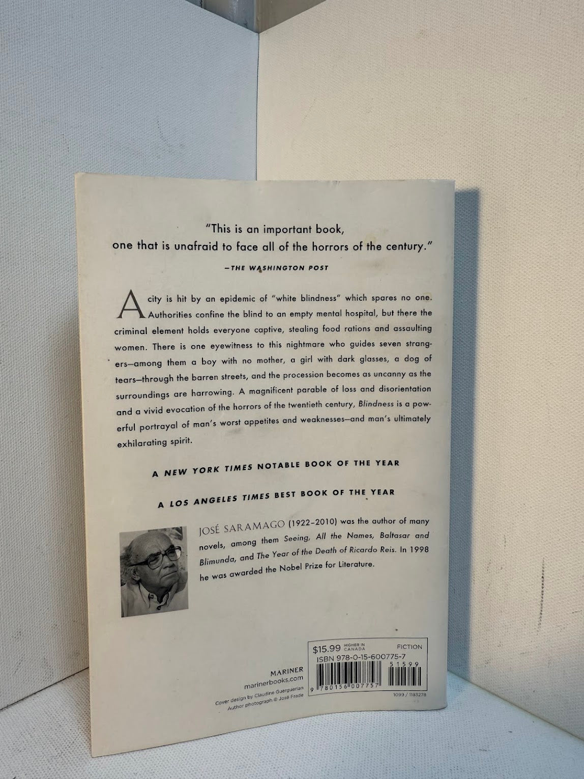 Blindness by Jose Saramago