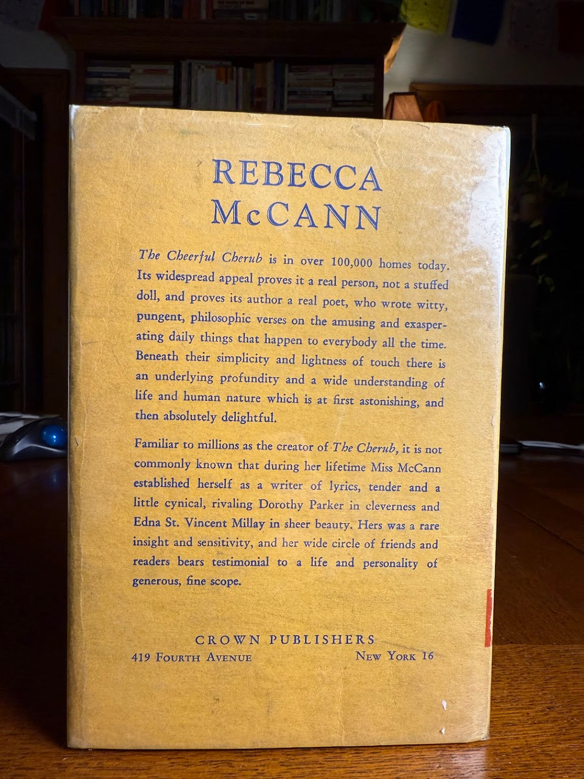 Complete Cheerful Cherub by Rebeccas McCann