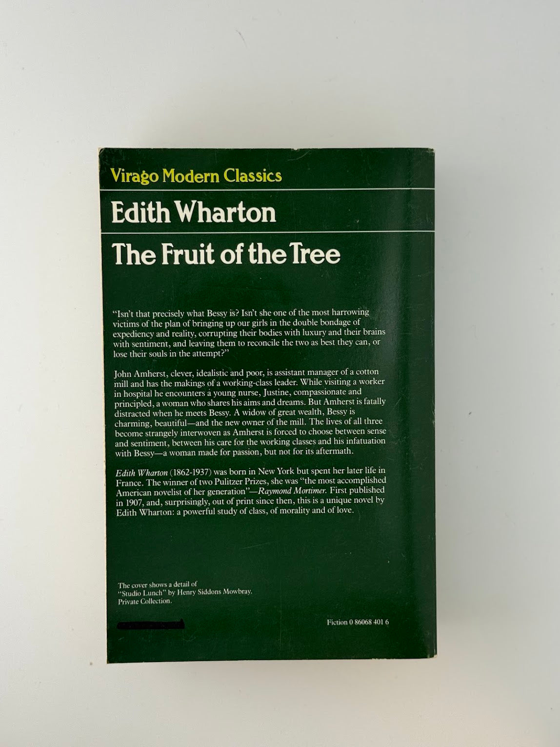 The Fruit of the Tree by Edith Wharton
