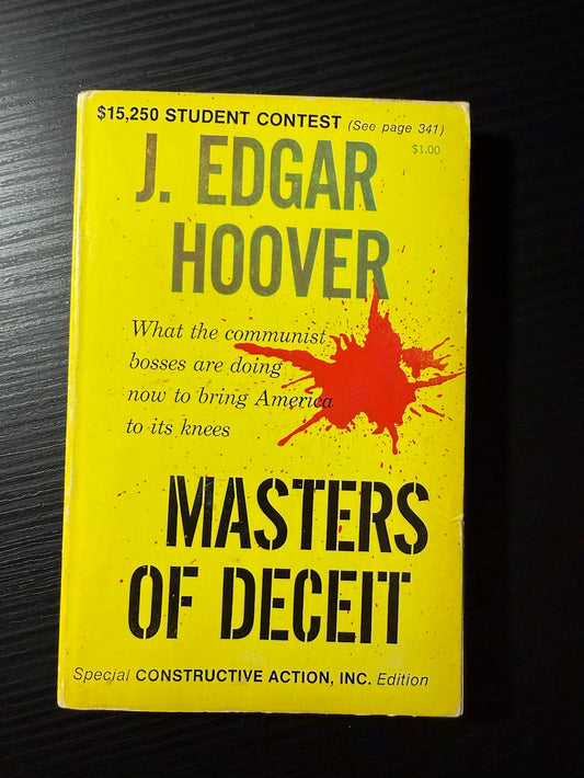 Masters of Deceit by J. Edgar Hoover