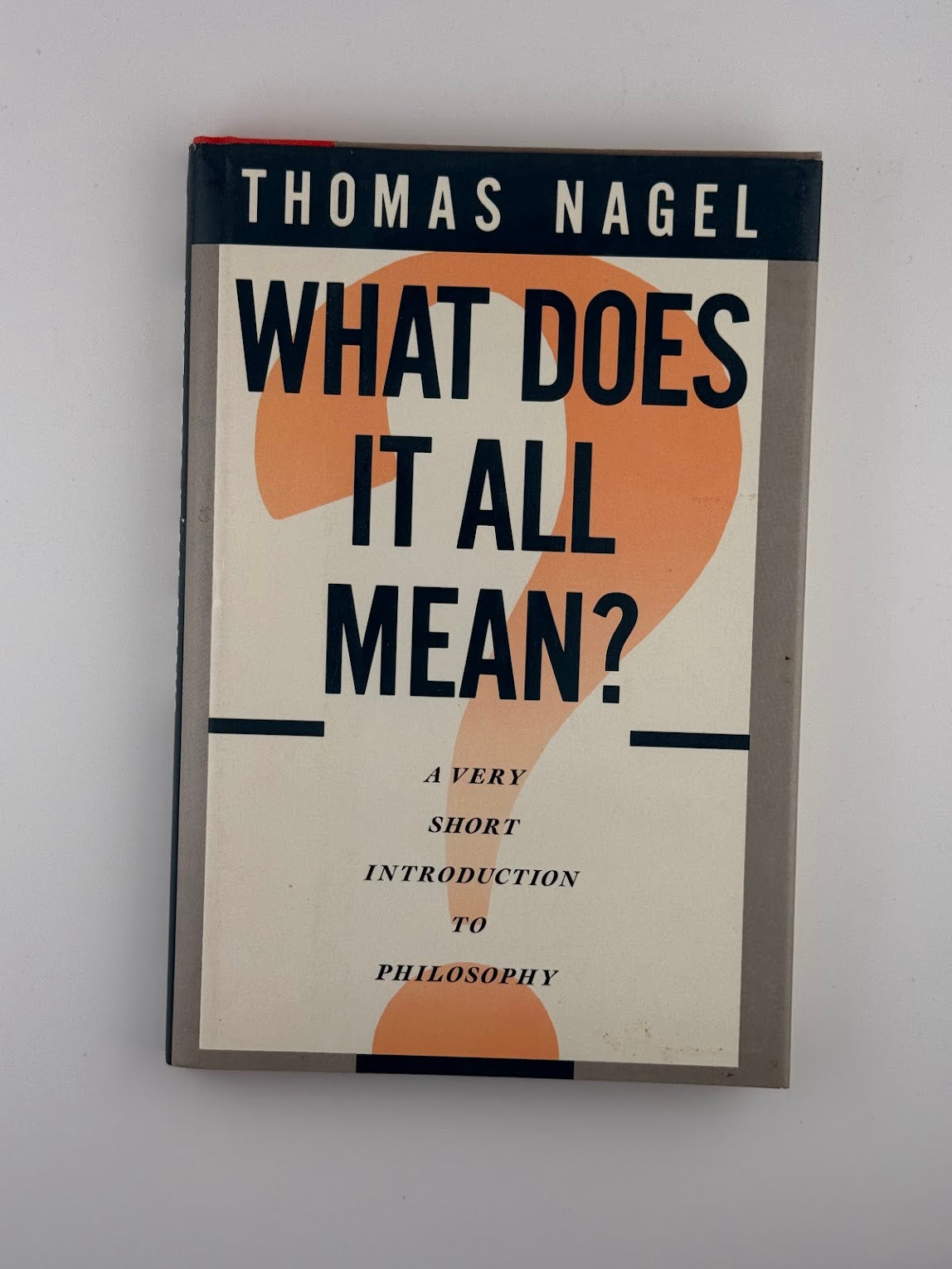 What Does it All Mean? by Thomas Nagel