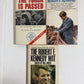 7 vintage paperbacks on JFK & RFK