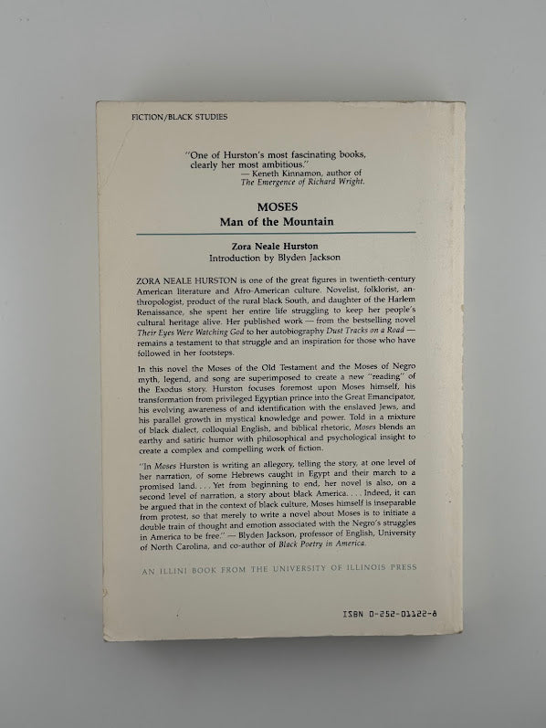 Moses Man of the Mountain by Zora Neale Hurston
