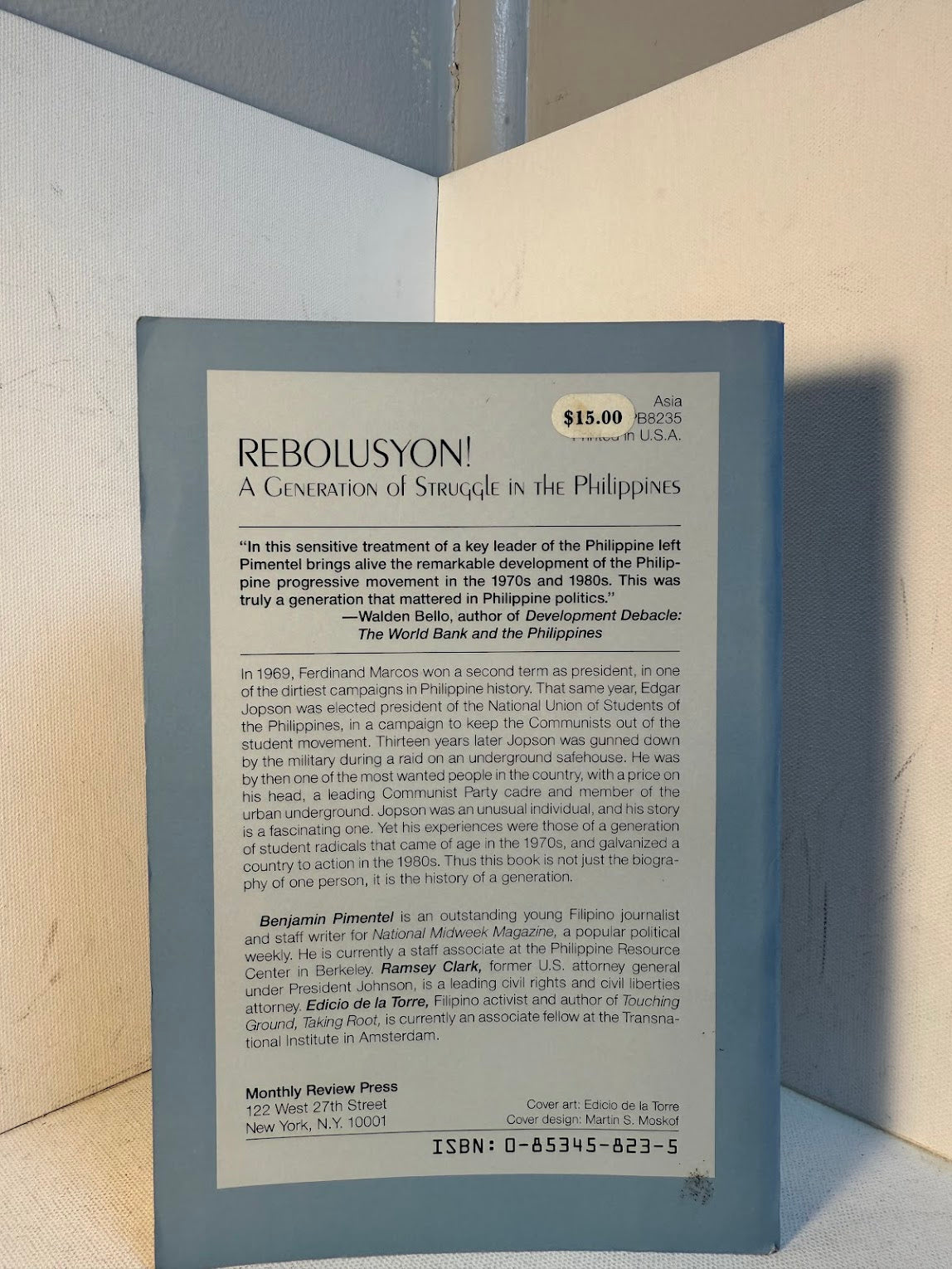 Rebolusyon! - A Generation of Struggle in the Philippines by Benjamin Pimentel