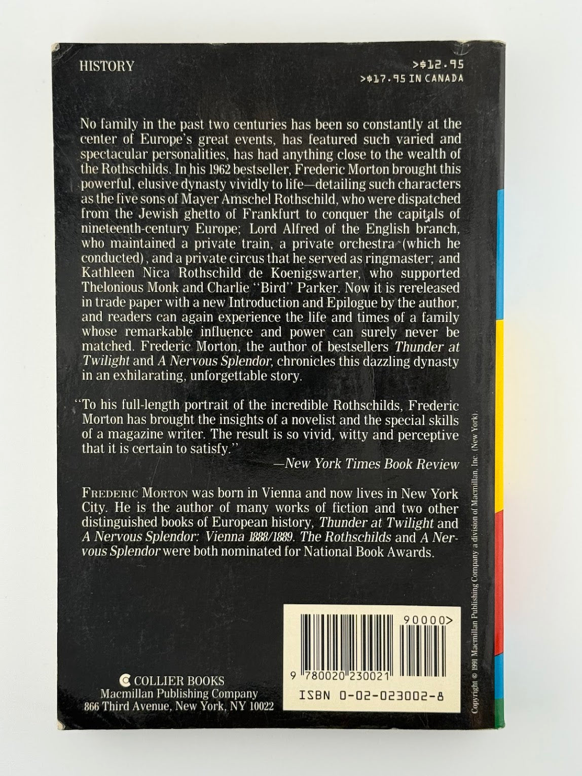 The Rothschilds by Frederic Morton