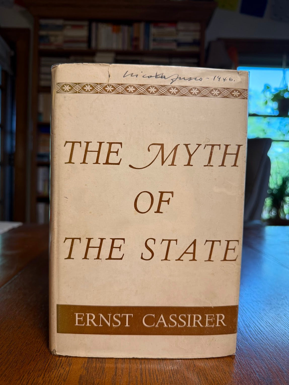 The Myth of the State by Ernst Cassirer