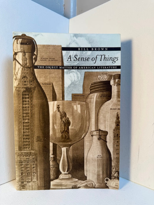 A Sense of Things - The Object Matter of American Literature by Bill Brown
