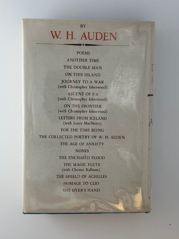 The Dyer's Hand and Other Essays by W.H. Auden