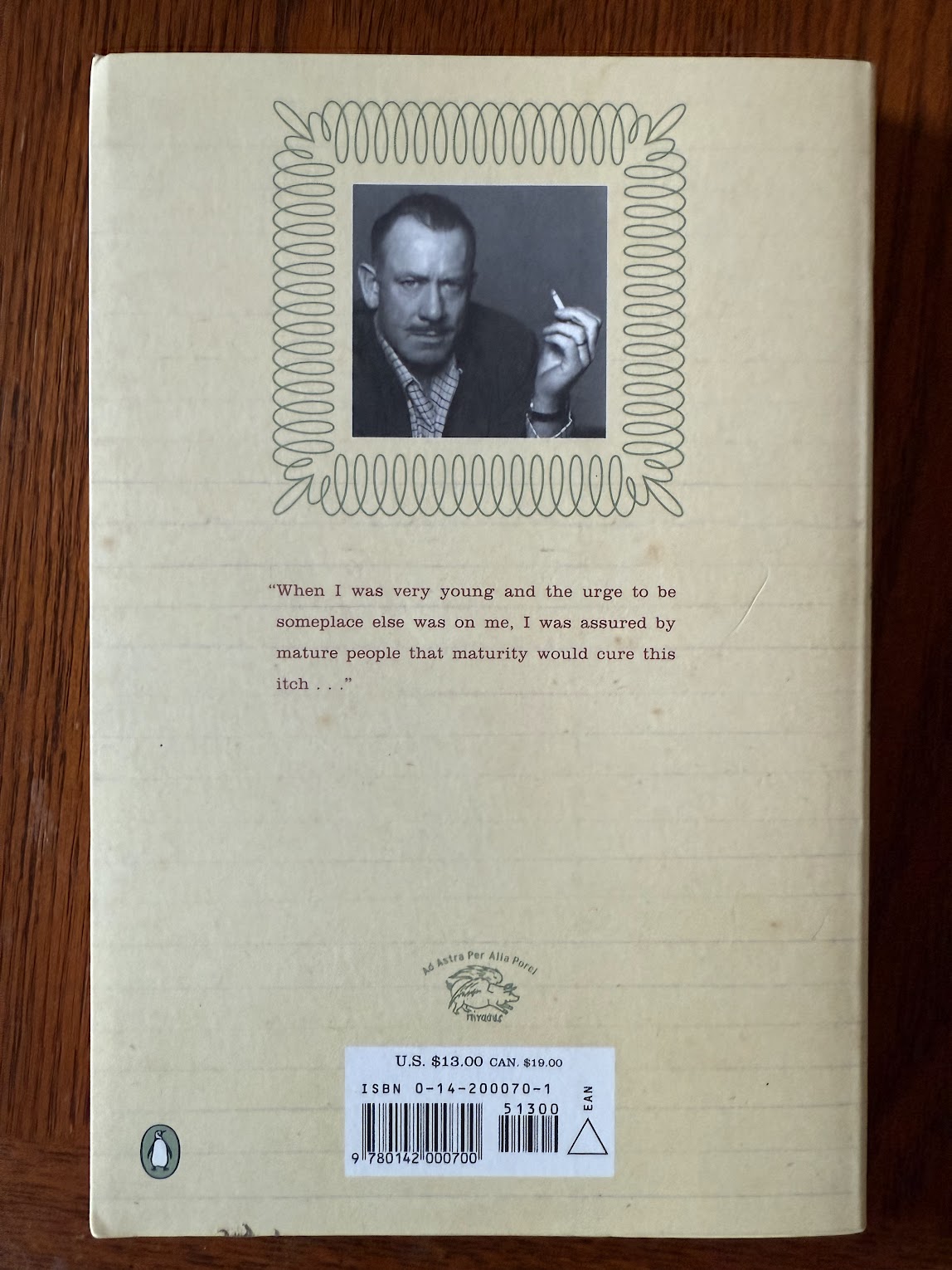 Travels with Charley by John Steinbeck