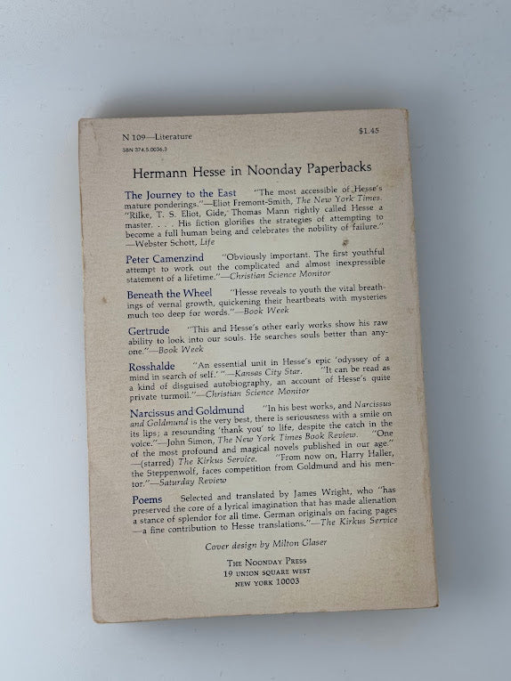 The Journey to the East by Hermann Hesse