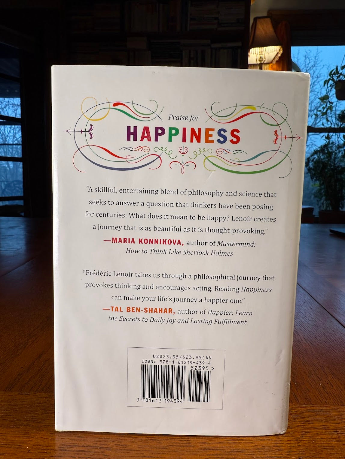 Happiness by Frederic Lenoir