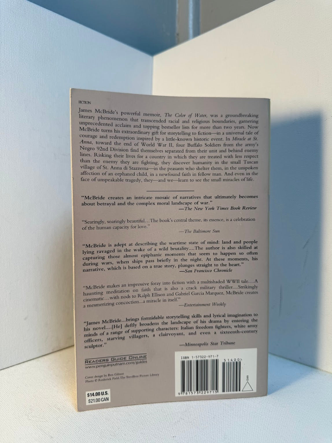 Miracle at St. Anna by James McBride