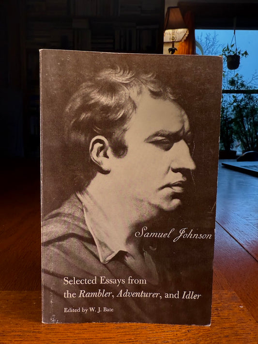 Selected Essays from the Rambler, Adventurer, and Idler by Samuel Johnson