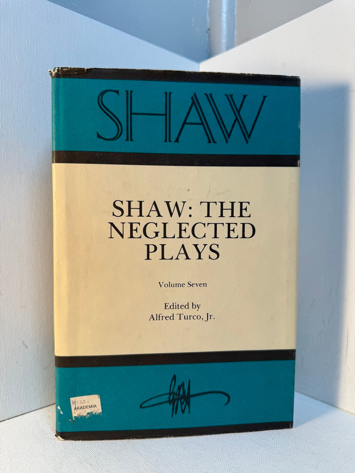 Shaw: The Neglected Plays Volume Seven edited by Alfred Turco Jr
