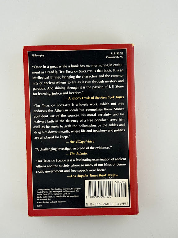 The Trial of Socrates by I.F. Stone