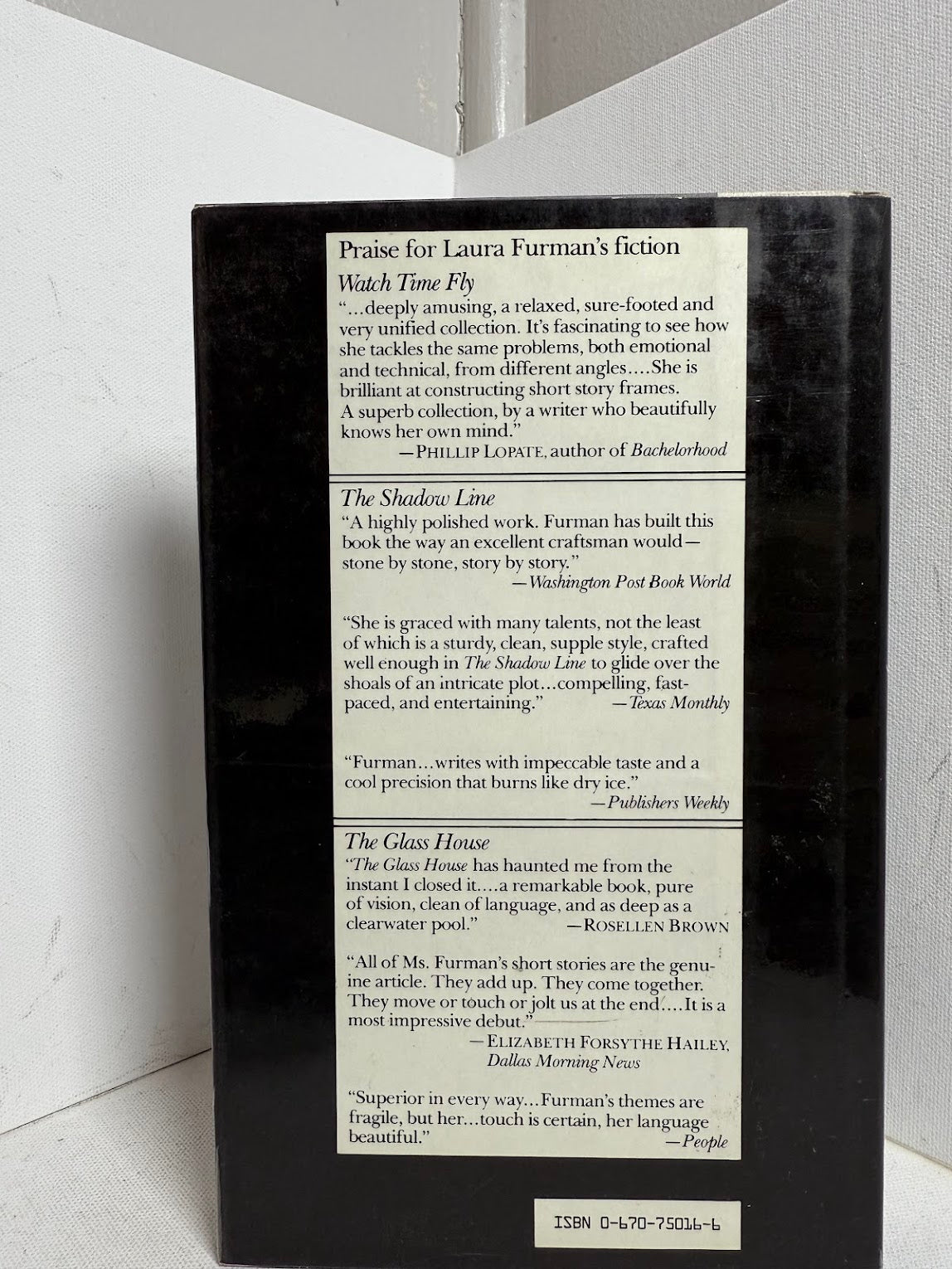 Watch Time Fly by Laura Furman