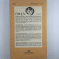 Owls in Folklore and Natural History by Virginia C, Holmgren