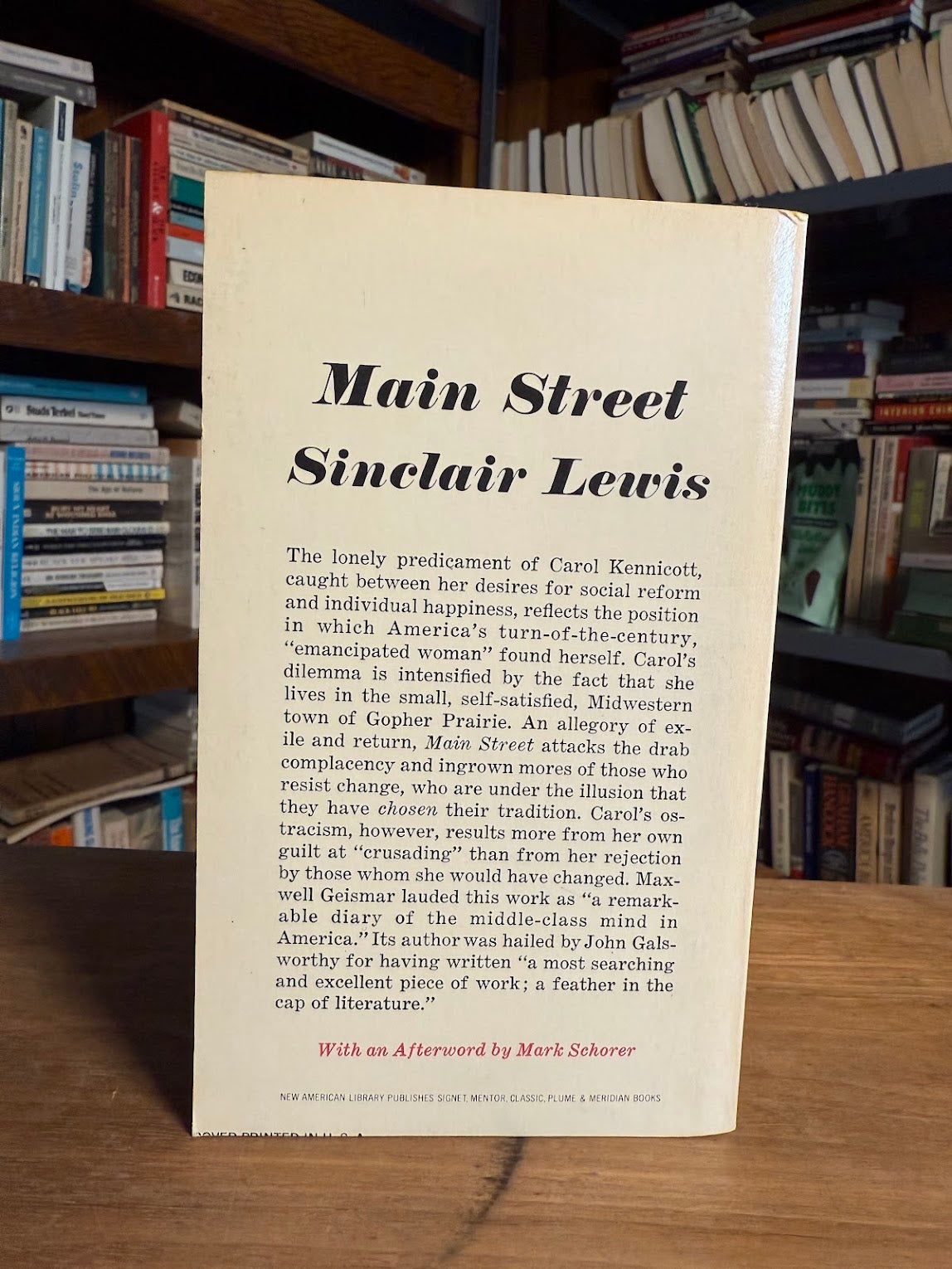 Main Street by Sinclair Lewis