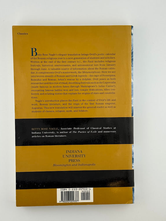 Ovid's Fasti
