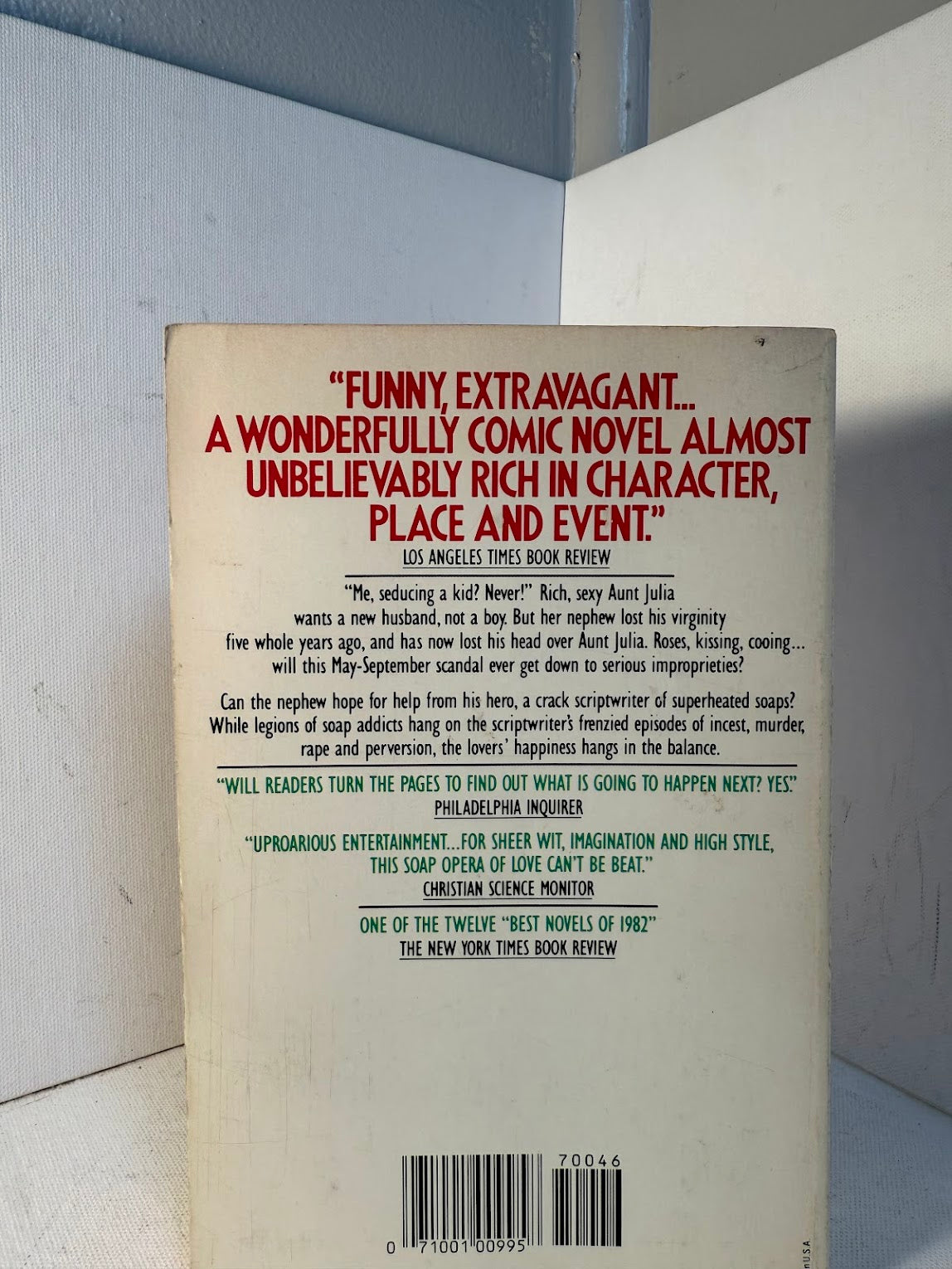 Aunt Julia and the Script-Writer by Mario Vargas Llosa