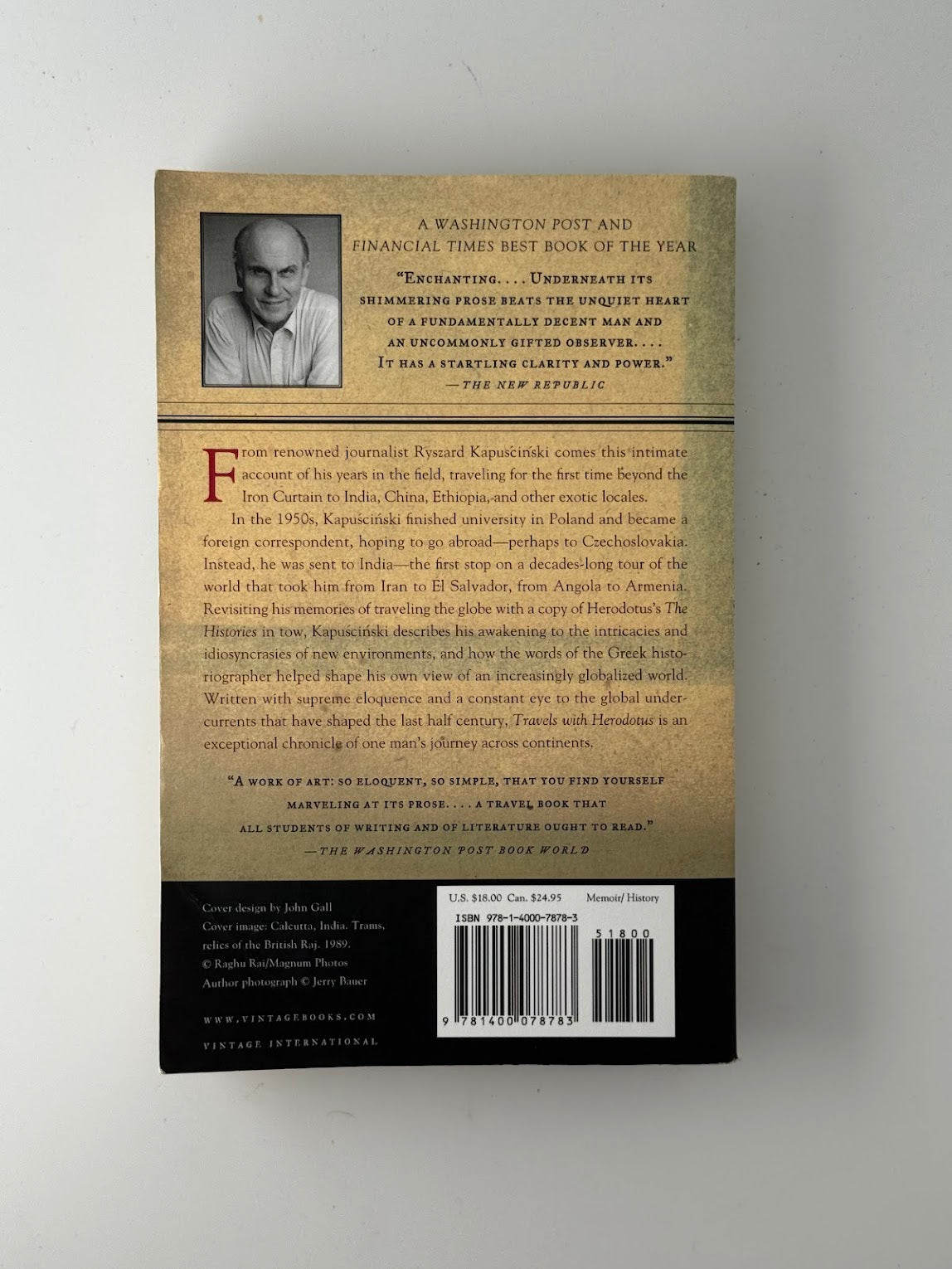 Travels With Herodotus by Ryszard Kapuscinski