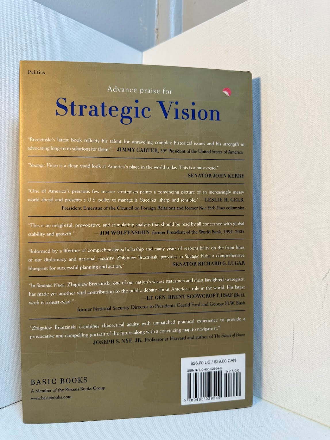 Strategic Vision - America and the Crisis of Global Power by Zbigniew Brzezinski