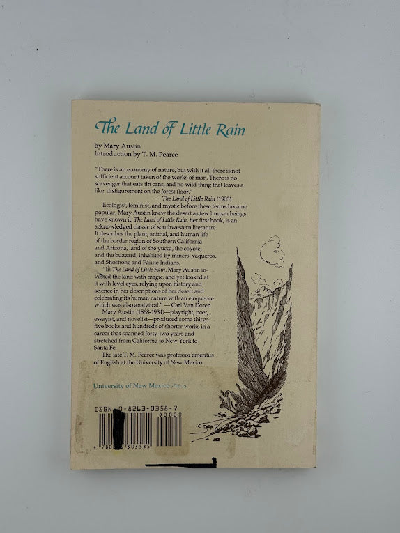 The Land of Little Rain by Mary Austin