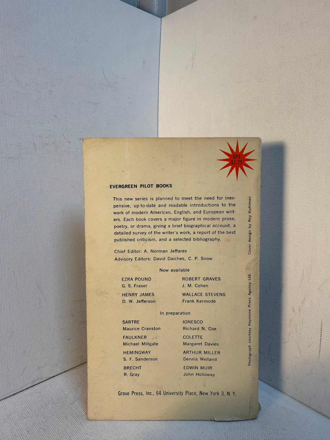 Ezra Pound by G.S. Fraser