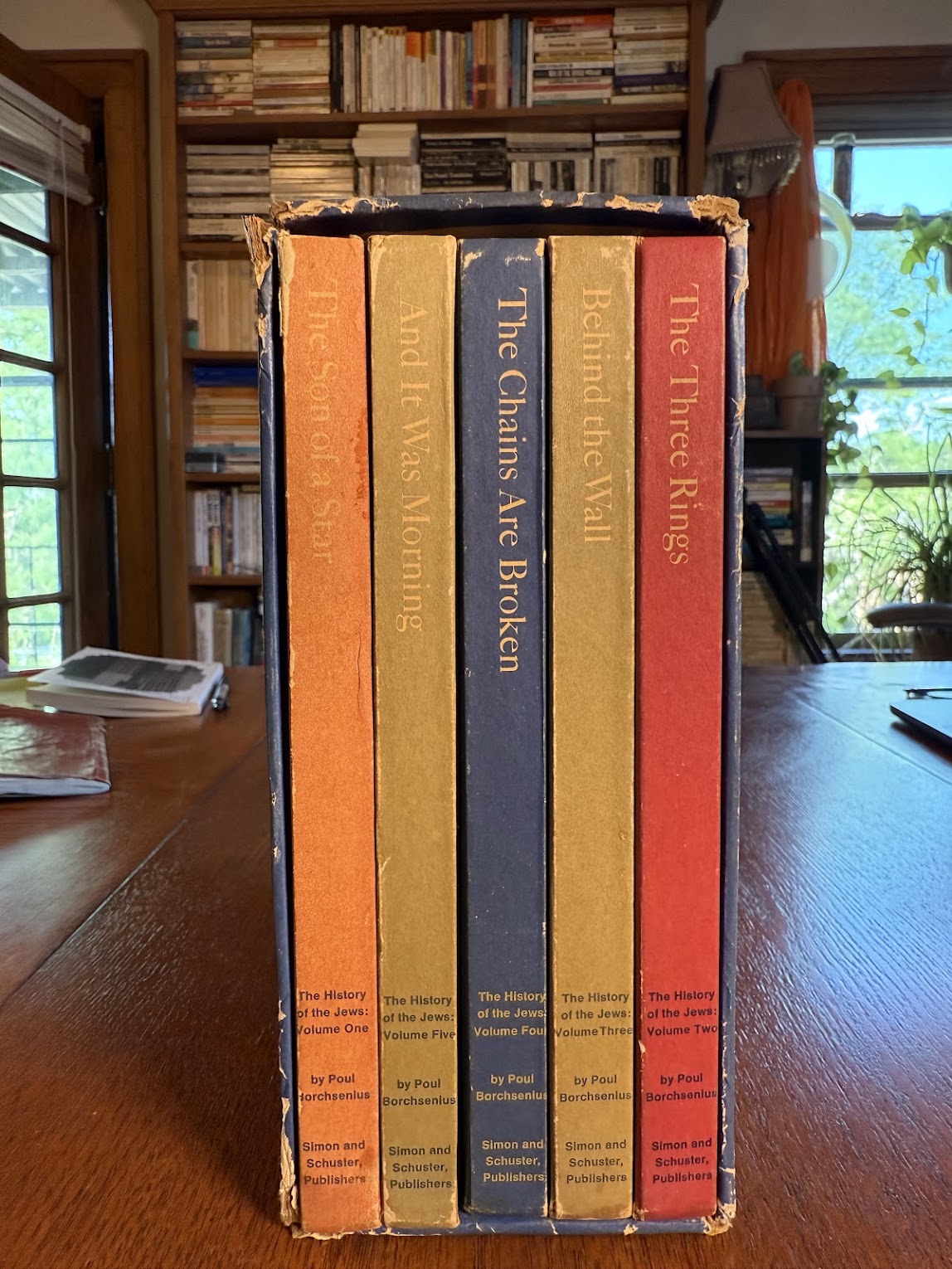 The History of the Jews by Poul Borchsenius  Box Set