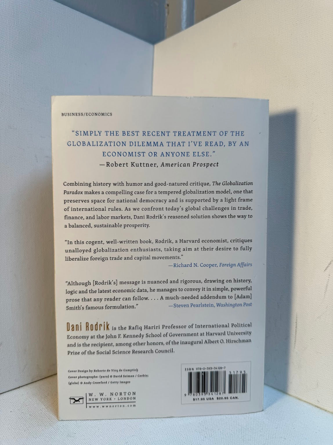 The Globalization Paradox by Dani Rodrik