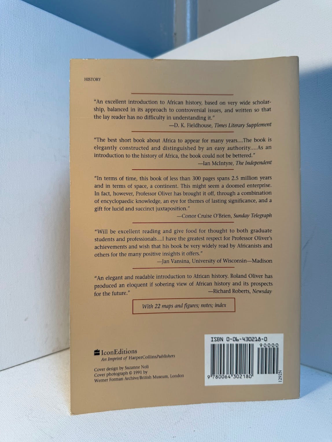 The African Experience by Roland Oliver