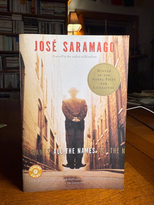 All the Names by Jose Saramago